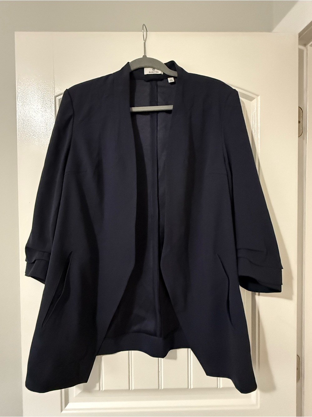 Aritzia Babaton Power Blazer Dark Navy